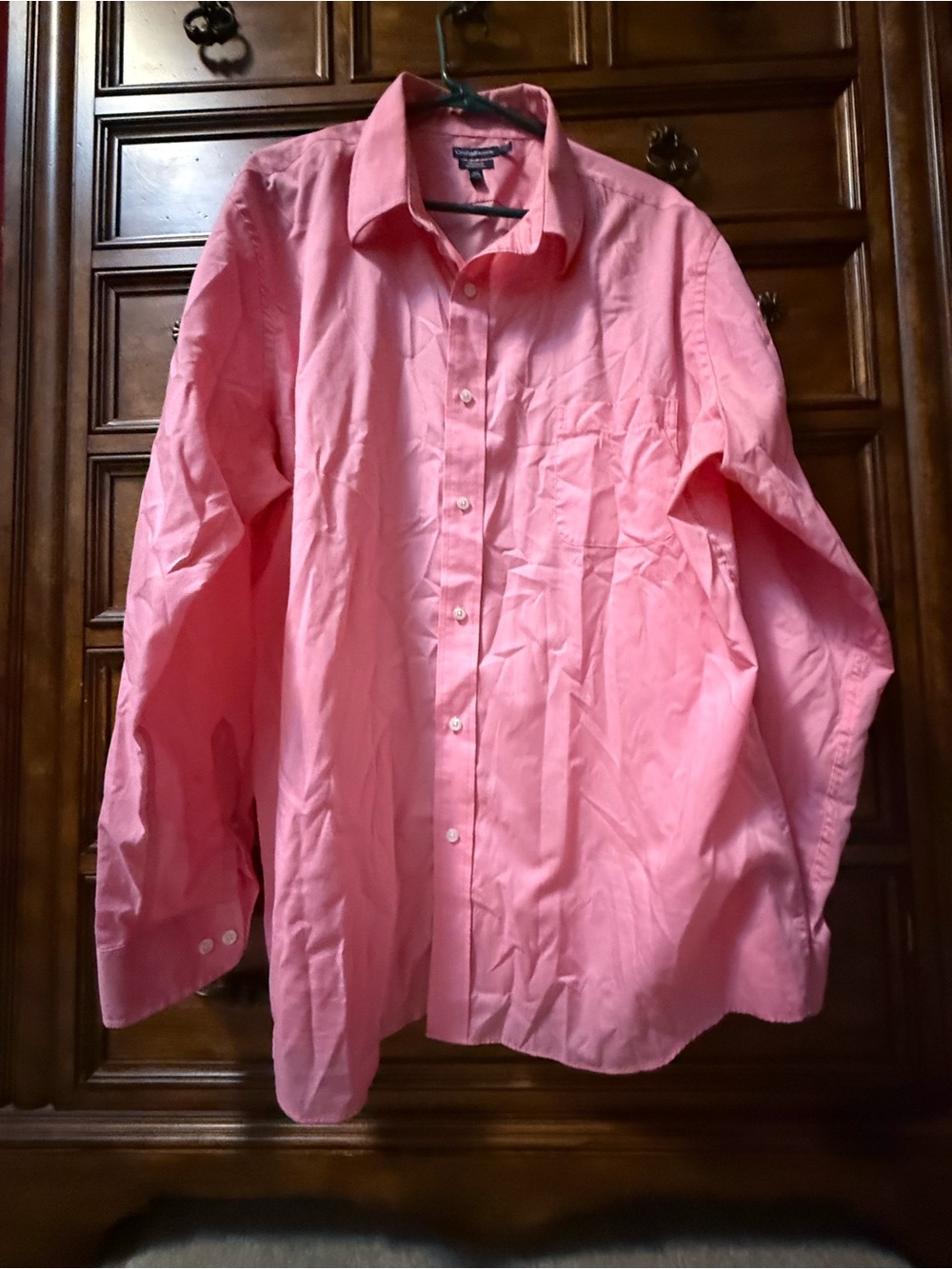 croft & barrow Pink Classic Fit Dress Shirt